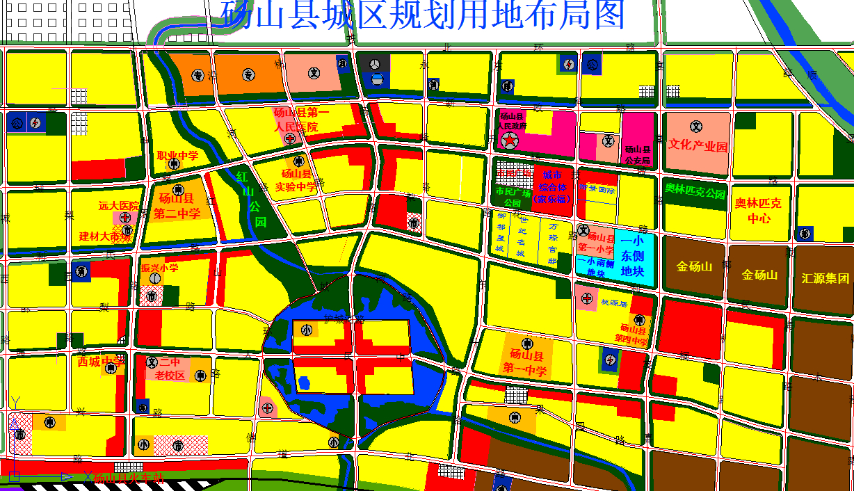 联系电话: 0557-2250802 18900576060   附: 1,砀山县城部分规划